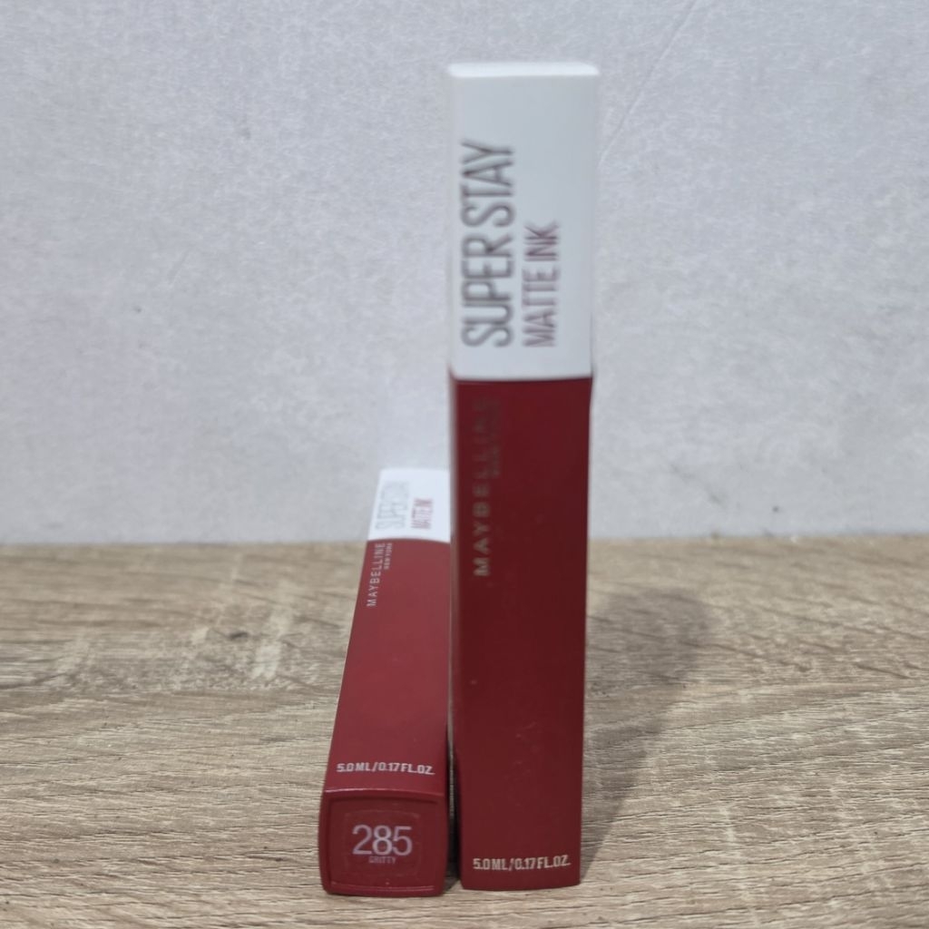 [Original, 285] Maybelline Superstay Matte Ink Liquid Matte Lipstick 285 Gritty