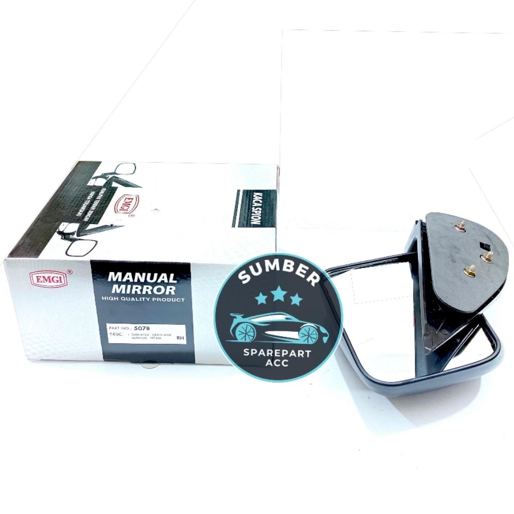 KACA SPION LUAR / SPION LUAR UNTUK MOBIL DAIHATSU GRAN MAX MANUAL / GRANMAX MANUAL SEBELAH KANAN - [