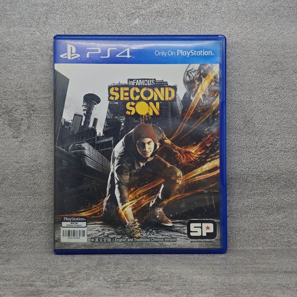 Infamous Second Son BD Kaset PS4