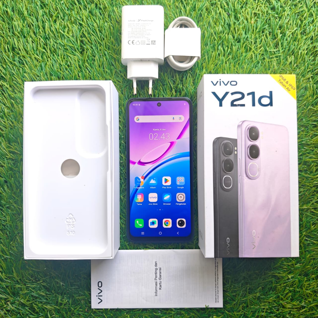 VIVO Y21D SECOND 4/128GB HP SECOND HP SEKEN HP BEKAS HP MURAH