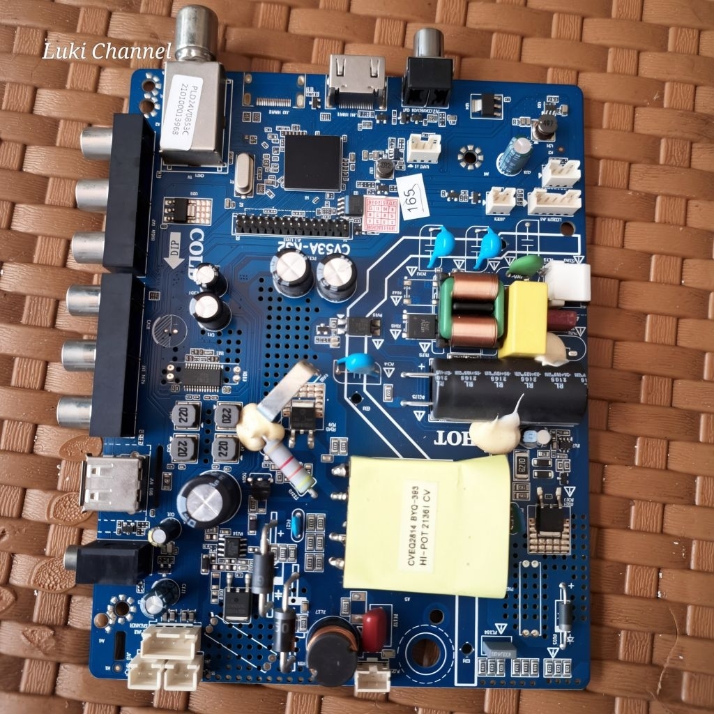 MB MAINBOARD MOTHERBOARD TV POLYTRON PLD24V0853C 24V0853