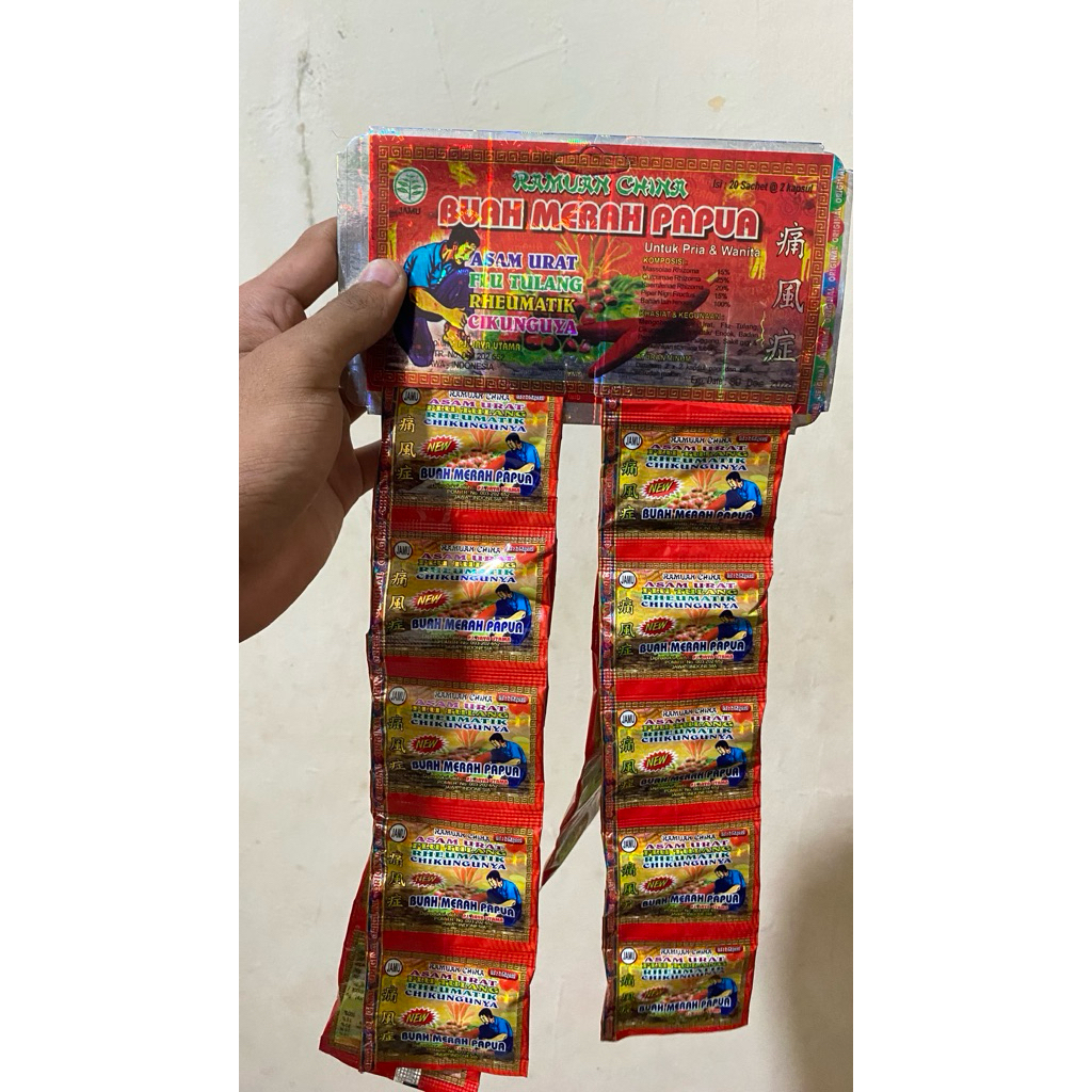 buah merah papua kapsul original