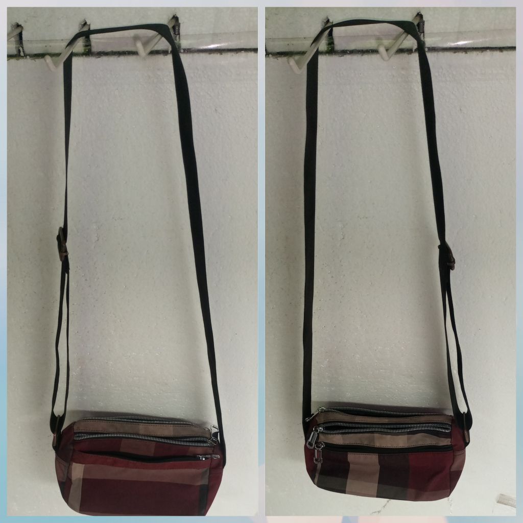 JIELSHI sling bag-alas 12x19cm tinggi 14cm