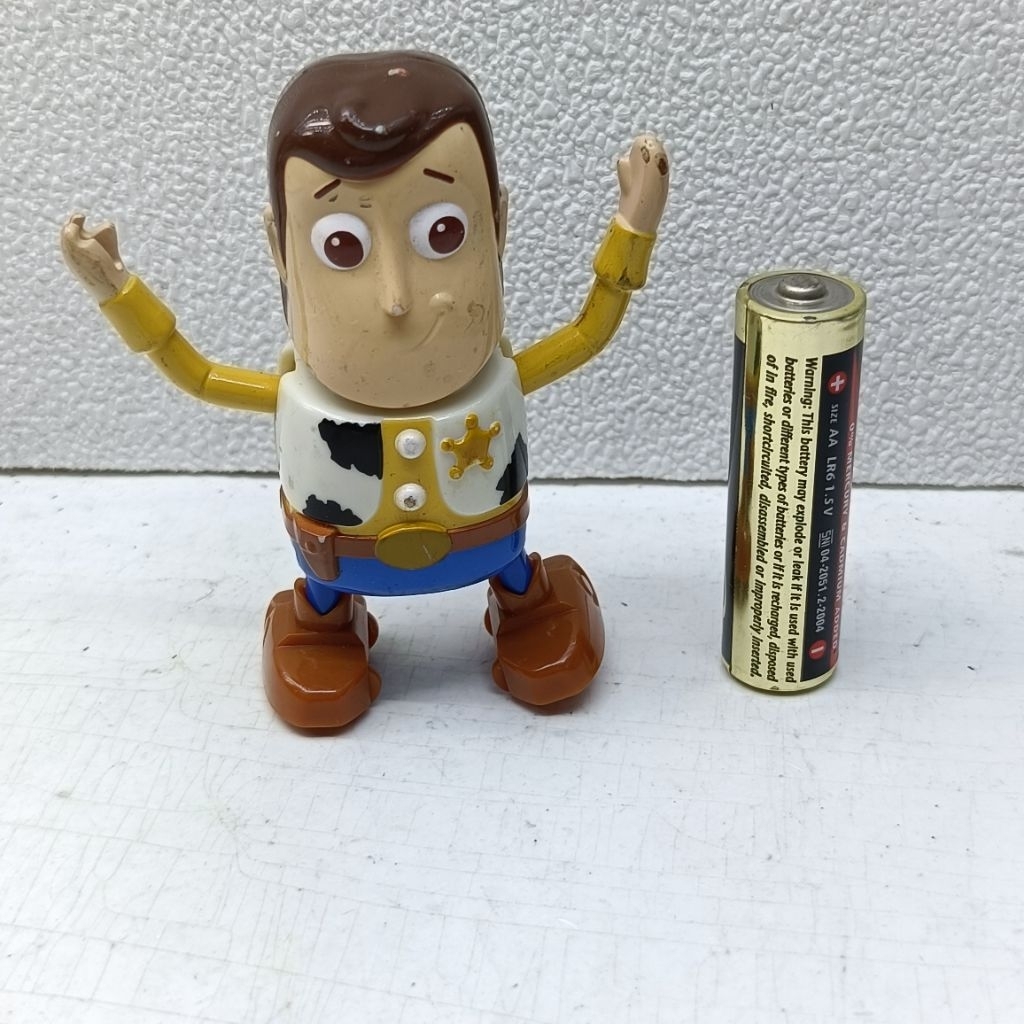 FIGUR TOY STORY WOODY MOVIN TOMY PIXAR