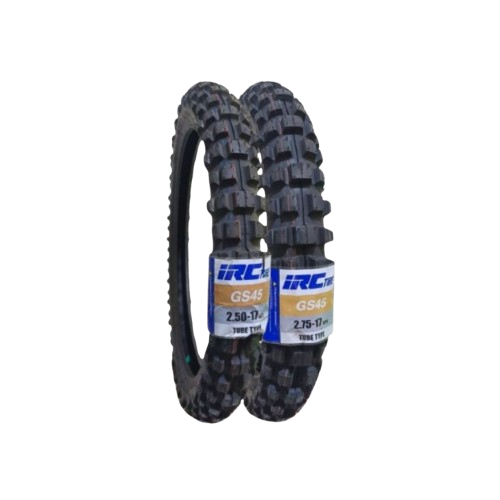 Ban IRC GS45 2.50-17 2.75-17 Original Tubetype Ban Trail Tahu Motor Bebek Manual Sport Ring 17