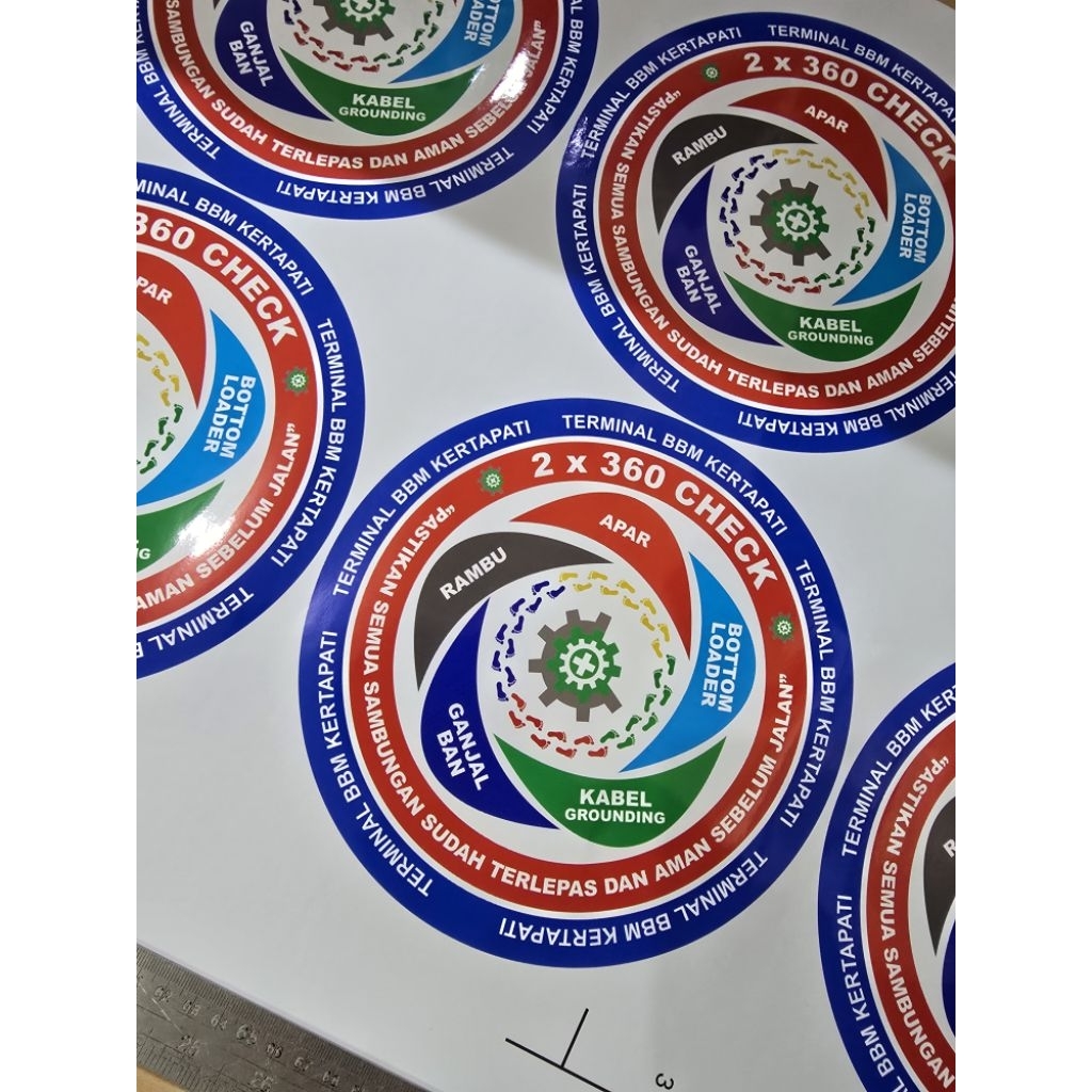 STICKER RAMBU RAMBU STICKER GANJAL BAN STICKER K3