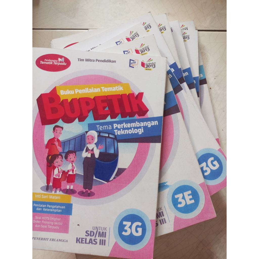 Buku bupetik kelas 3 3a,3b,3c,3d,3e,3f,3h,3g untuk sd/mi revisi kurikulum 2013