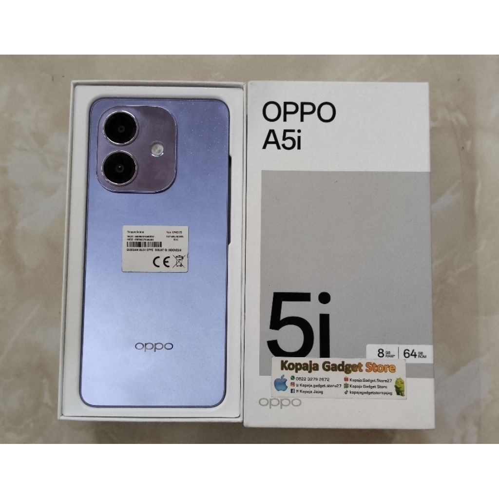 Oppo A5i 4/64 second fullset