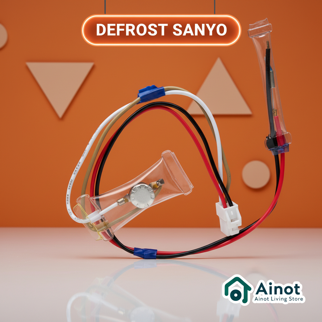 Defrost Sanyo Kulkas 2 Pintu Sensor Bimetal Bulat / Bimetal Defrost Sanyo Bulat