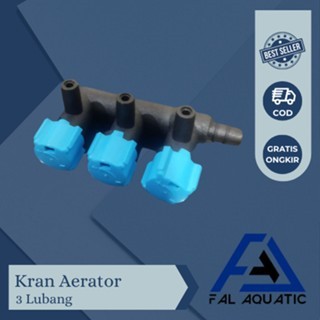 GROSIR - KRAN AERATOR 3 LUBANG 1 PAK  ISI 10 PCS / KRAN AERATOR AQUARIUM