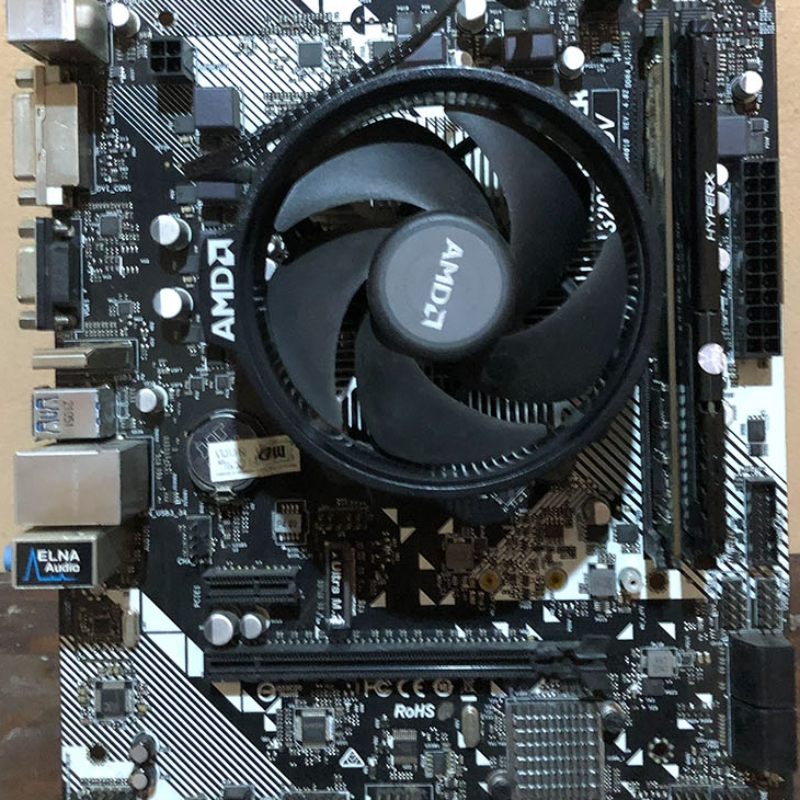 PAKET BUNDLE RYZEN 3 3200G & MOBO A320M + RAM 8GB