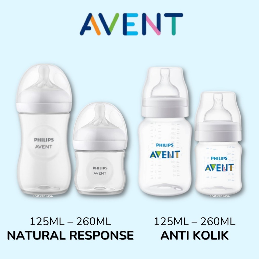 PHILIPS AVENT NATURAL Response 125ml 260ml / PHILIPS AVENT AntiCOLIC 125ml 260ml