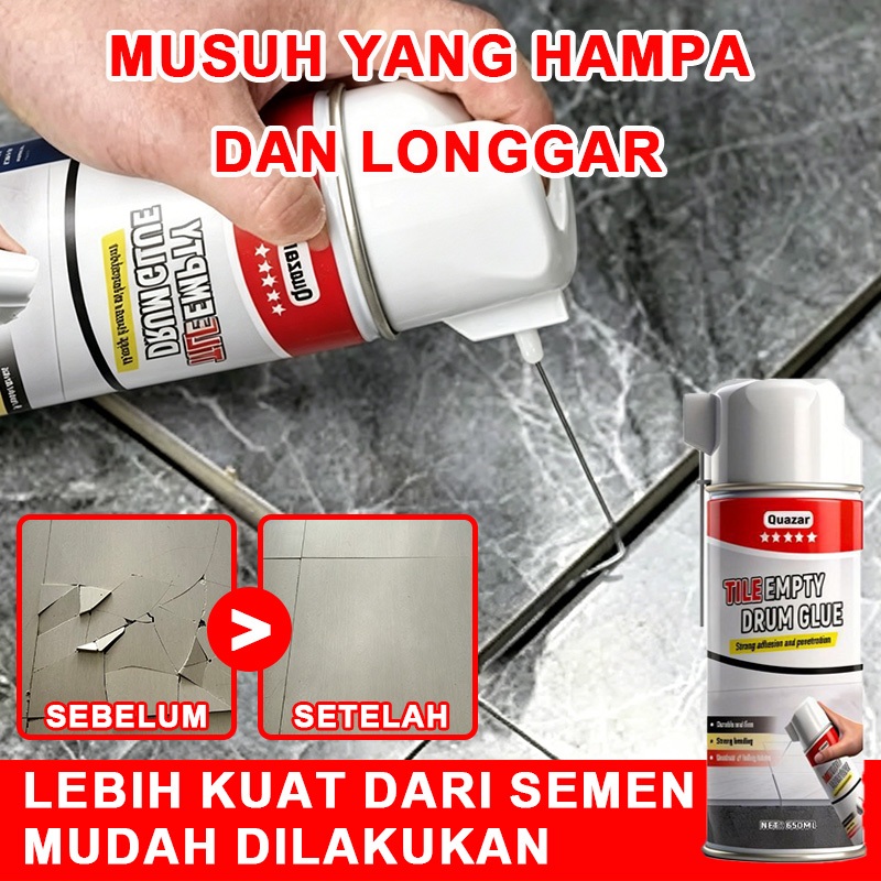 Lem Keramik Perekat Super Kuat 650ml Lem Keramik Kamar Mandi Anti Bocor Perekat Keramik Lantai Keram