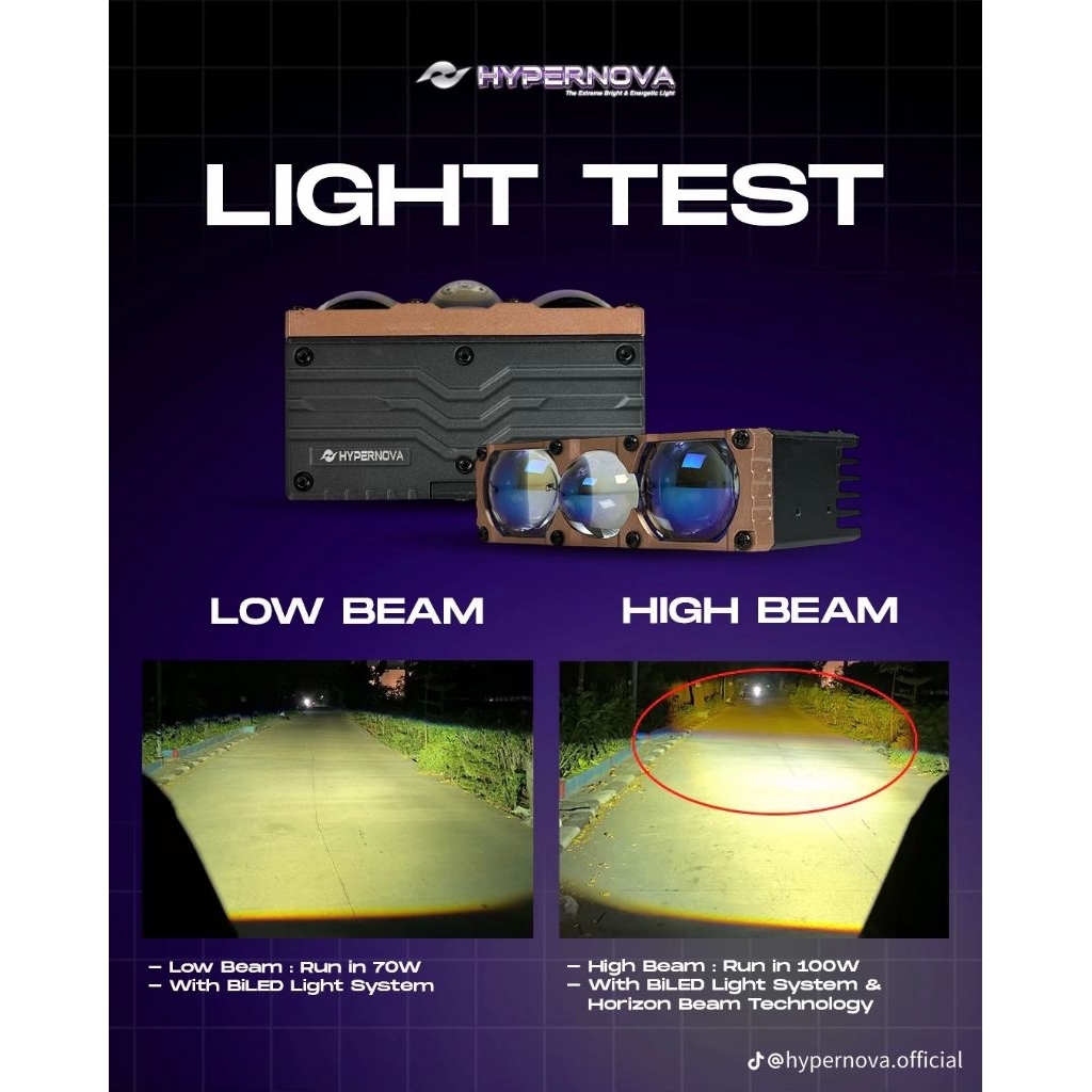LAMPU TEMBAK HYPERNOVA T3-EVO