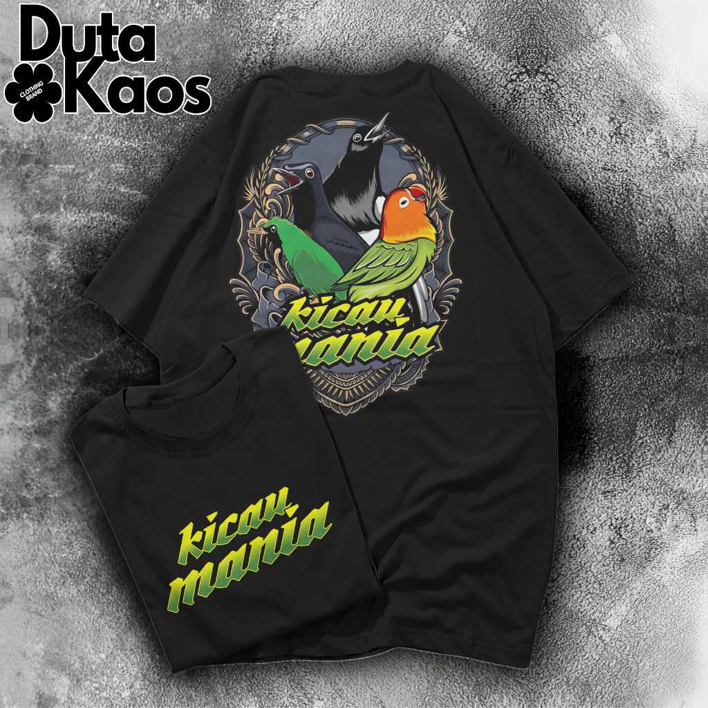 KAOS KOMUNITAS BURUNG /KICAU MANIA| KAOS DISTRO ORIGINAL | BAJU TERBARU | DELIWAFA