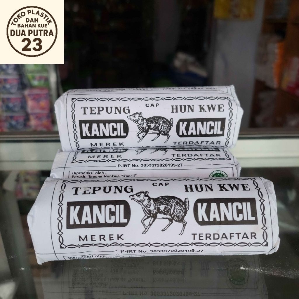 Tepung Hunkwe Cap Kancil 120gr - Tepung Kue Kenyal untuk Berbagai Kudapan Tradisional