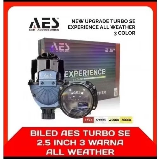Biled AES Turbo SE 2.5 Inch 3 Warna ALL WEATHER