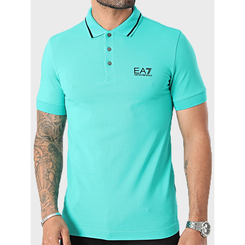 EA7 EMPORIO ARMANI 7 LINES POLO SHIRT