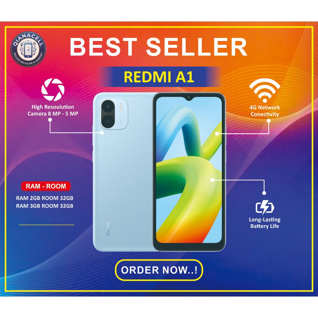 HP XIAOMI REDMI A1 Normal second nopola siap pakai