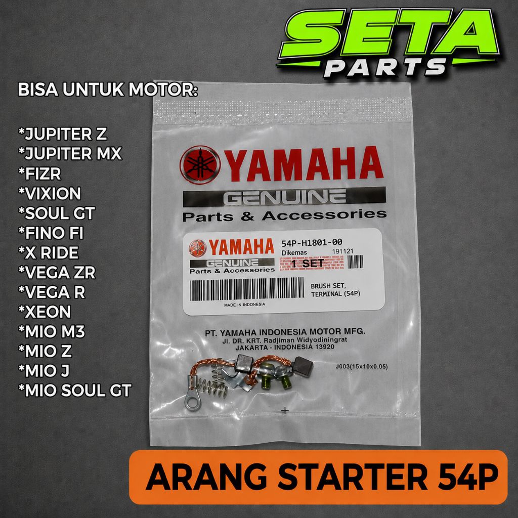 Arang Cool Starter Mio J Soul GT 125 Mio M3 Xeon X-Ride Nmax Areng Brush Set Terminal Starter 54P