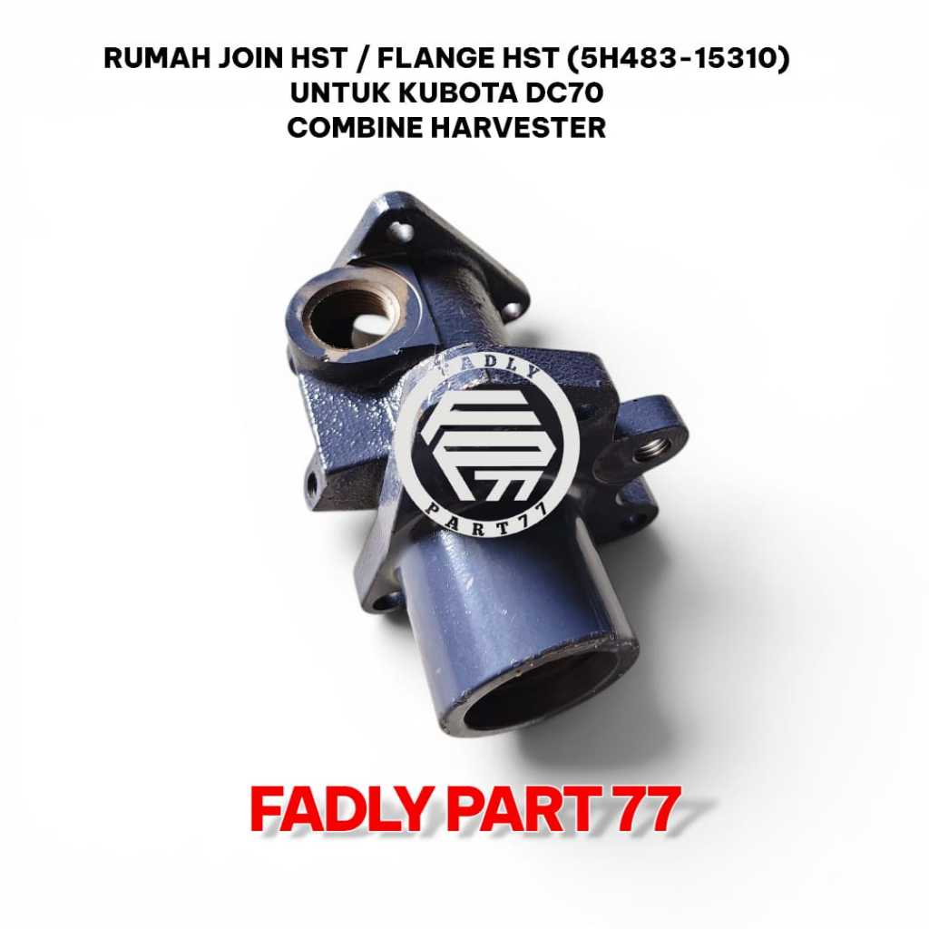 RUMAH JOIN HST / FLANGE HST (5H483-15310) UNTUK KUBOTA DC70 COMBINE HARVESTER