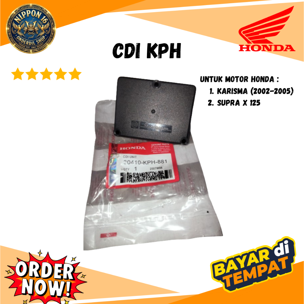 CDI Motor Honda Supra X 125 & Karisma KPH Original