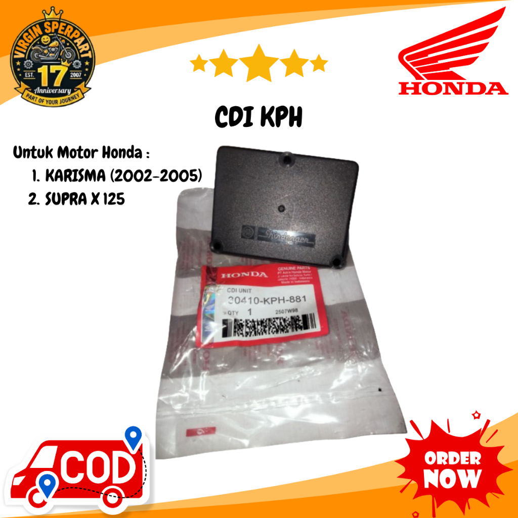CDI Motor Honda Supra X 125 & Karisma KPH Original