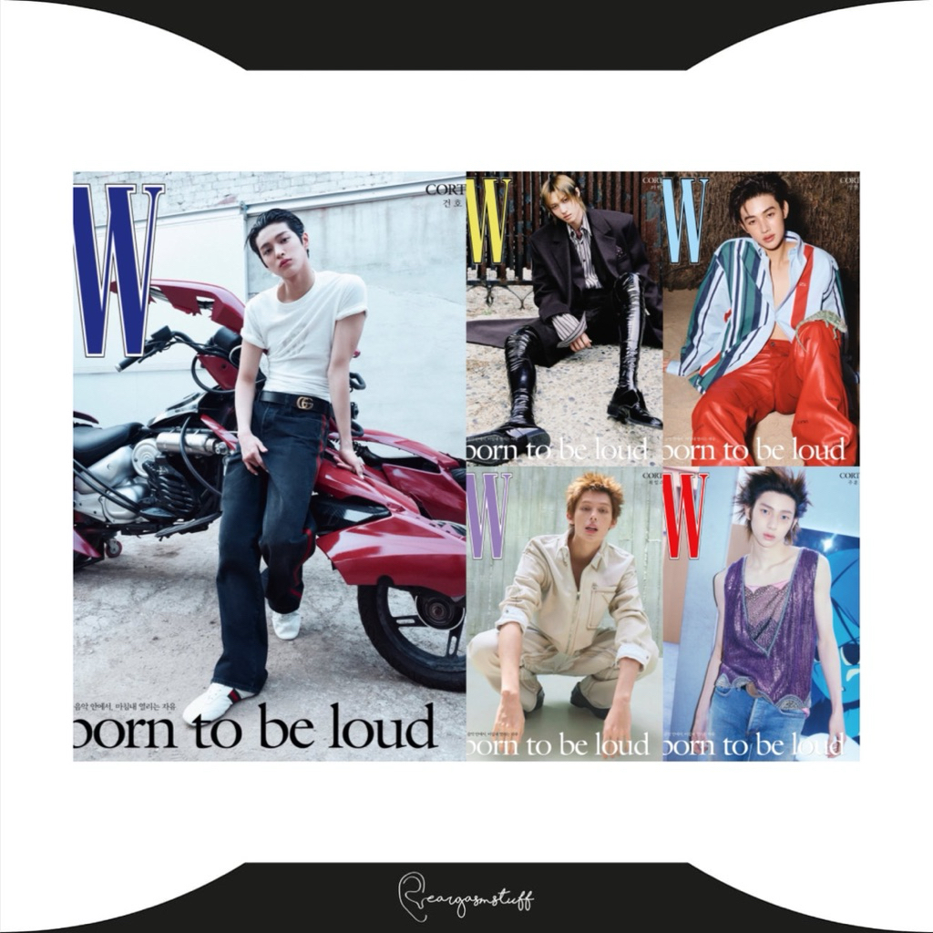 W KOREA MAGAZINE JUNE 2026 CORTIS / KEONHO / MARTIN / SEONGHYEON / JAMES / JUHOON / MAJALAH JUNI