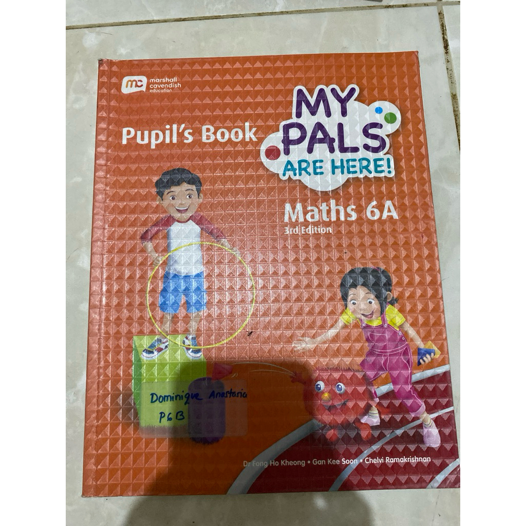 My Pals Are Here Pupils Book Maths 6A