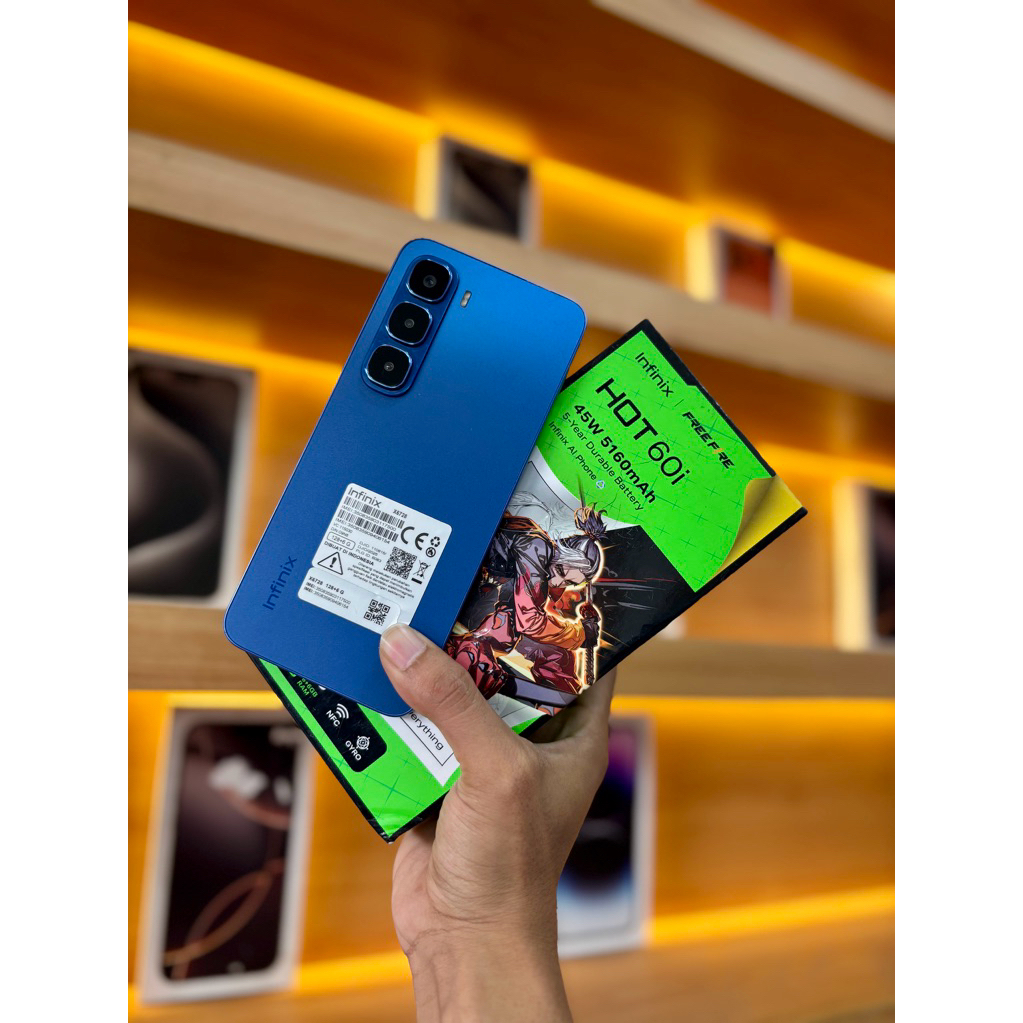 INFINIX HOT 60i 8/256 SECOND MULUS TERAWAT