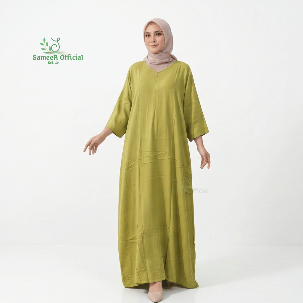 Daster Busui Polos Lengan 3/4 Panjang Semata Kaki Kekinian Ld 120