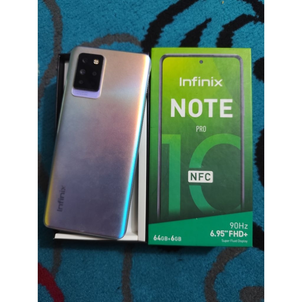 Infinix Note 10 Pro 6/64 Second Resmi