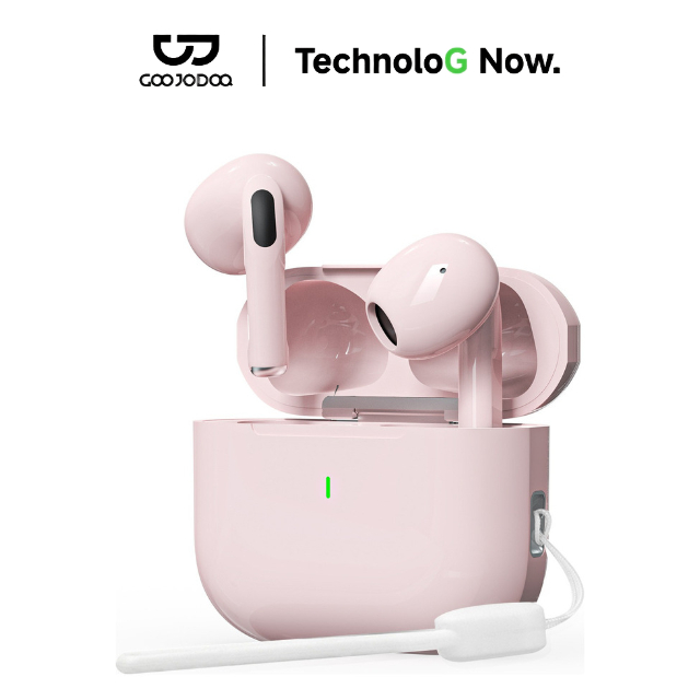 Goojodoq J201 Earphone bluetooth TWS-A6 pro Earphone Nirkabel Headset Bluetooth 5.3 earphones BT