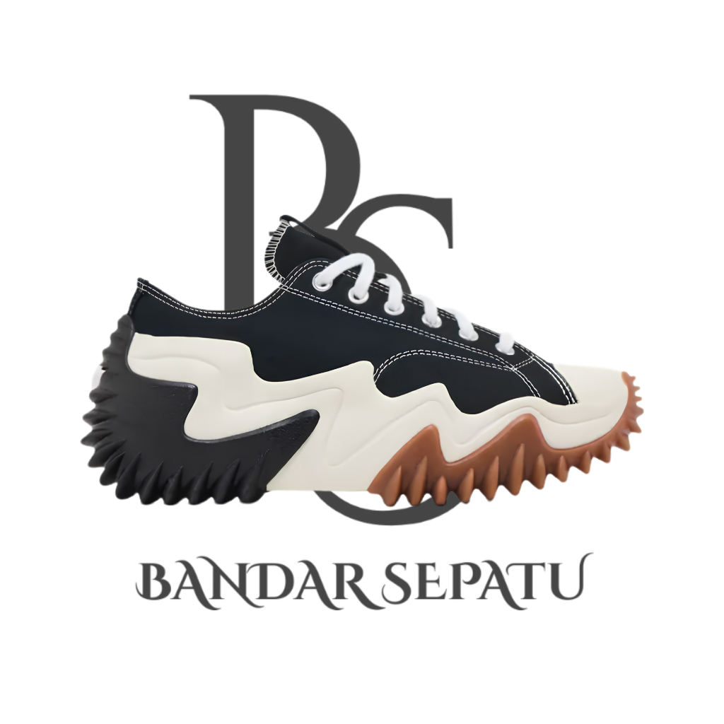Sepatu Converse Run Star Motion Platform Low 'Black Egret'