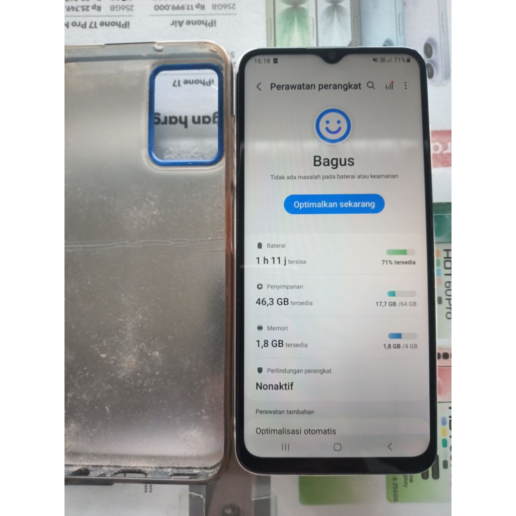 SAMSUNG A03S SECOND (4/64) NORMAL JAYA