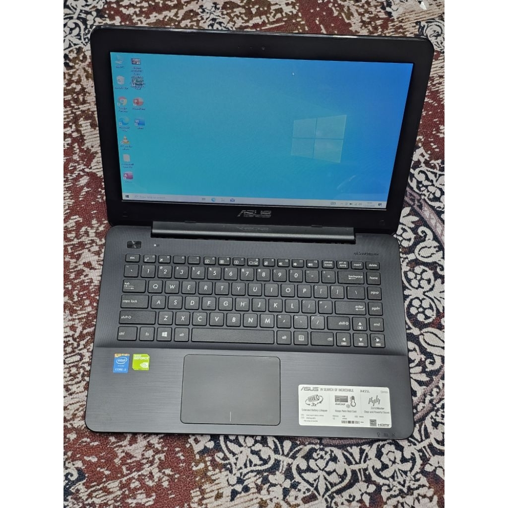 Laptop Asus X455L Intel Core i3-5005U RAM 4GB HARDISK 500GB Windows 10 Second pilihan Terbaik