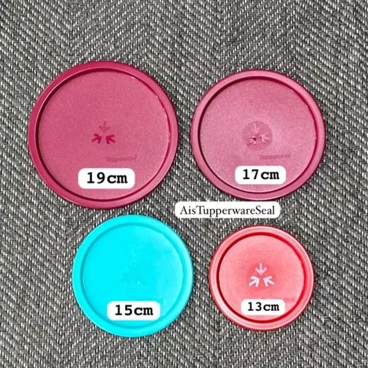 Tutup Mosaic Canister (small A, B, Medium & Large) Tupperware Original