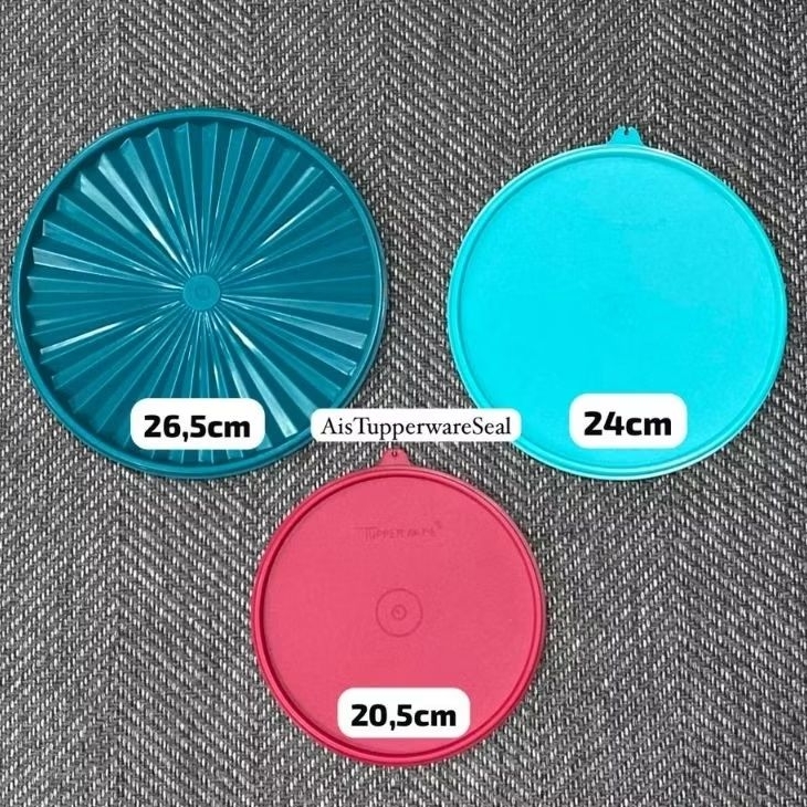 Tutup Toples Giant Canister 8,4L, Maxi Canister 1L & Crispy Canister 5L Tupperware Original