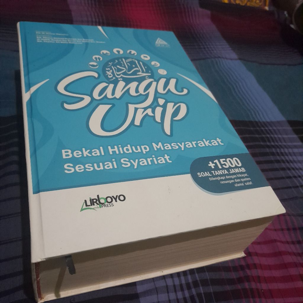 Buku Sangu Urip Lirboyo Original { terbaru }1500+ Tanya Jawab Fikih Hukum Keseharian Fiqih Zadul Hay