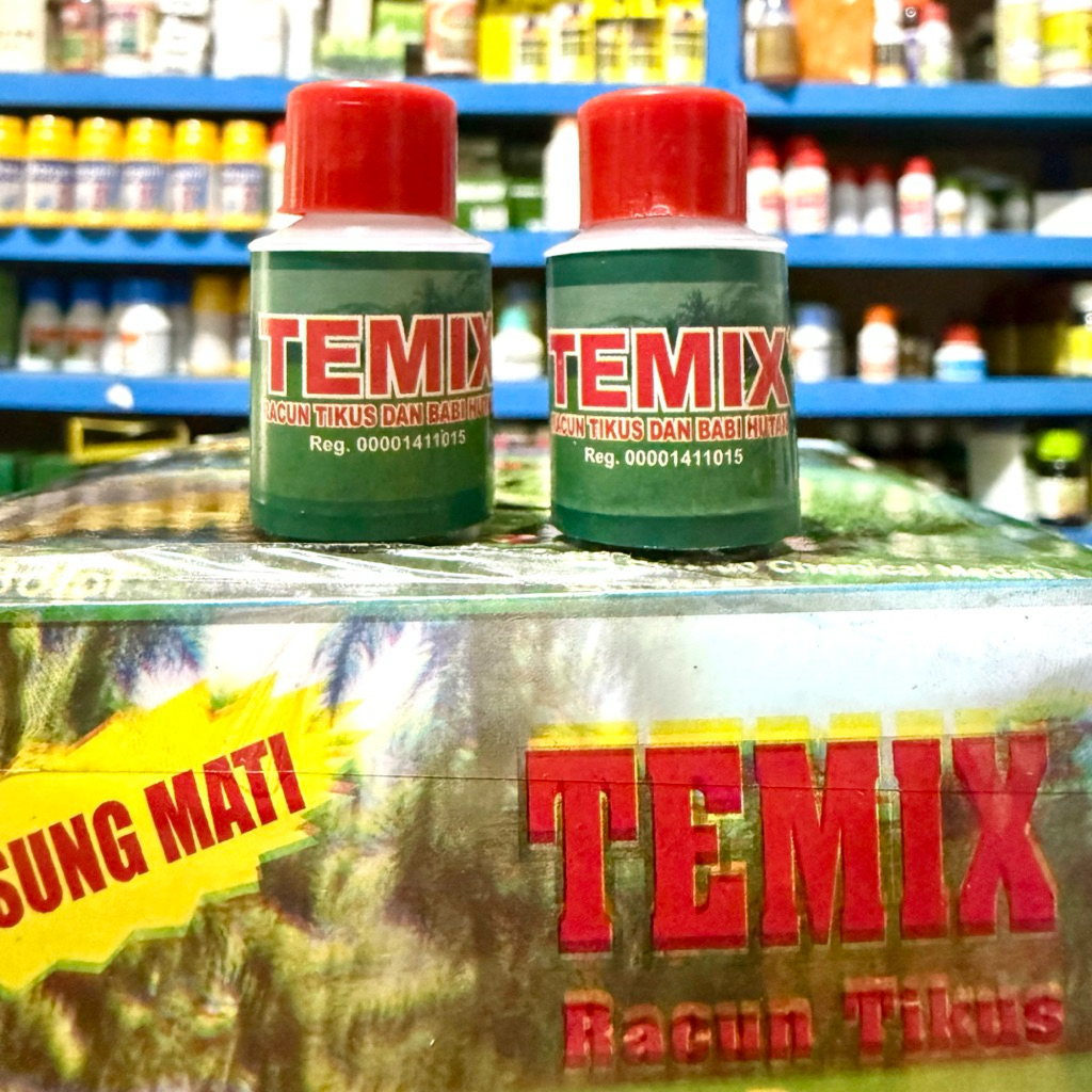 TEMIX Racun Tikus dan Babi Sangat Ampuh 1 Pcs - Temix Timex Pembasmi Tikus dan Babi