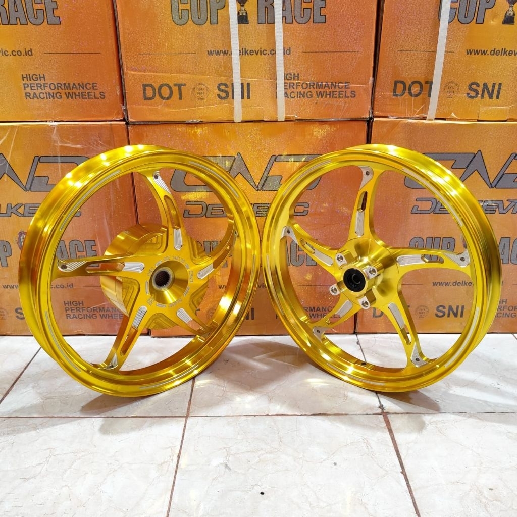 VELG DELKEVIC NEW SPEED BINTANG LAUT RING 17 140/160 MIO SPORTY SMILE SOUL GT FINO M3 XEON XRIDE