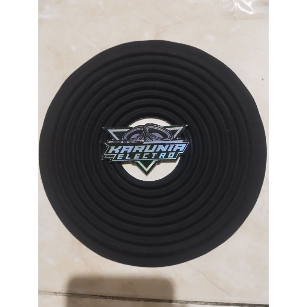 damper spiker 18inch trepes hitam ukuran 180x50x5mm