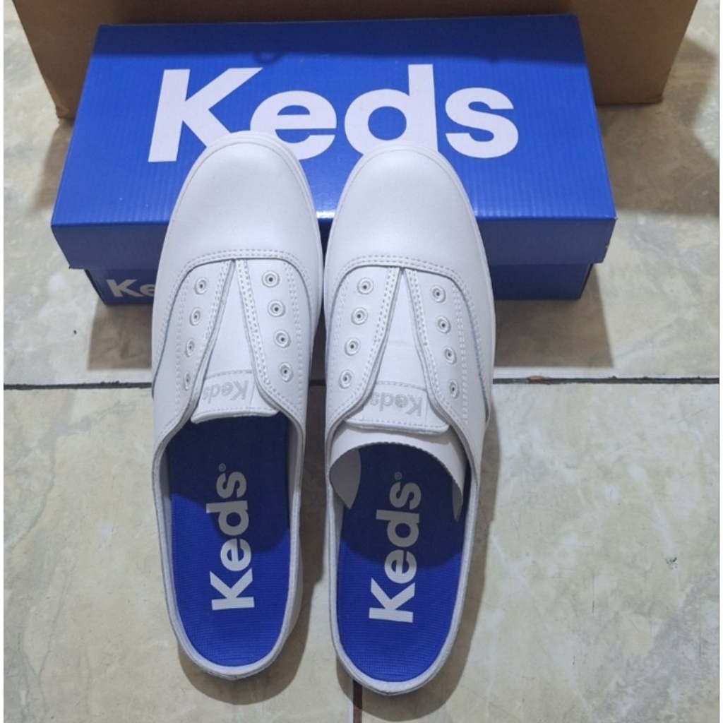 KEDS  Women Moxie Mule Leather WH67115 # Original
