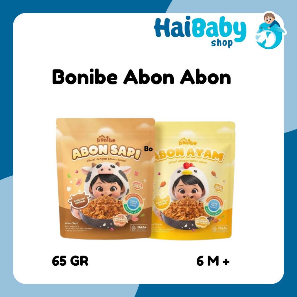 Bonibo Abon Bayi MPASI 6 Bulan+ Tinggi Protein