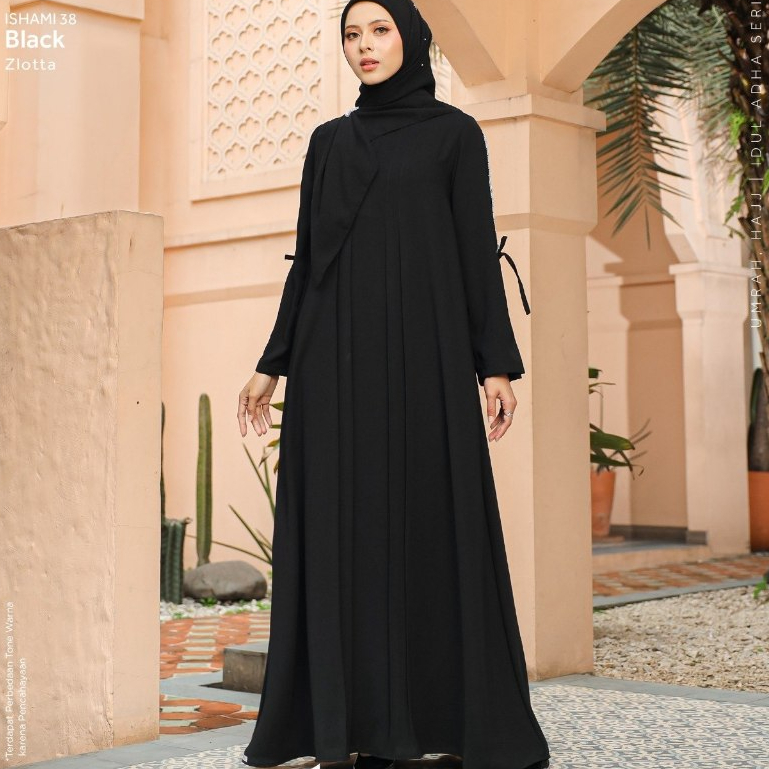 TERMURAH ISHAMI 38 ETHICA GAMIS COCOK UNTUK OUTFIT LEBARAN, HAJI DAN UMROH KEKINIAN
