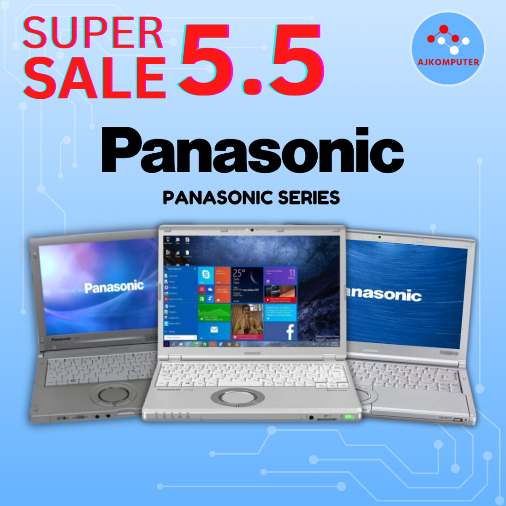 LAPTOP PANASONIC CORE i3 / i5 / i7 MURAH BERKUALITAS BERGARANSI