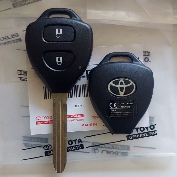 Toyota casing kunci remote pengganti untuk innova yaris bakpao fortuner vios