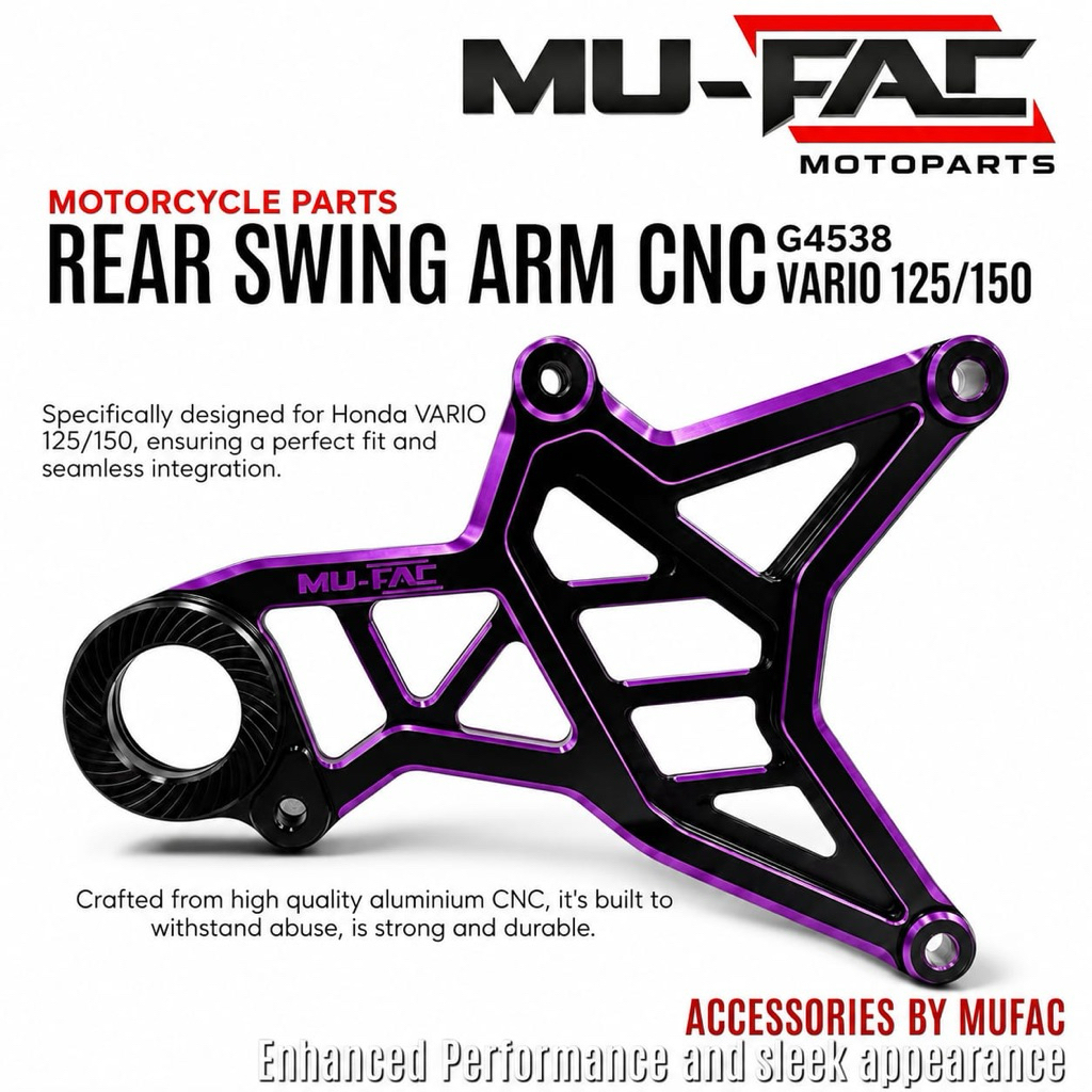 SWING ARM VARIO MU FAC FULL CNC SWING ARM CNC VARIO 125 150 NEW SWING ARM