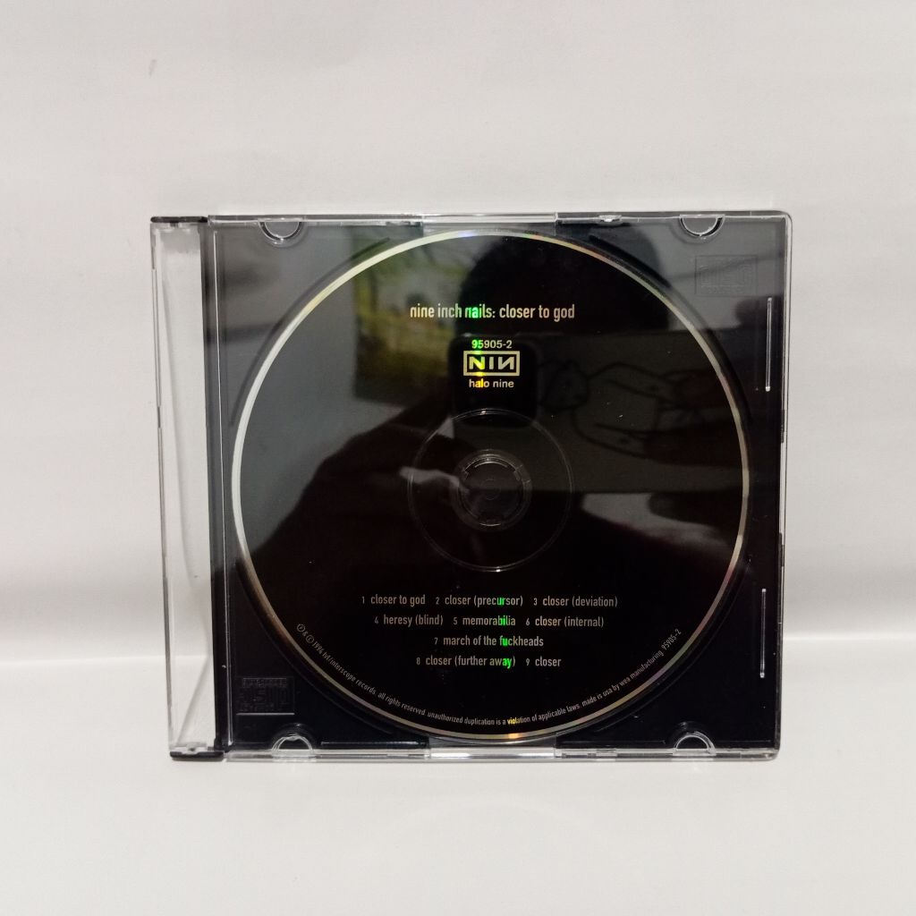 (Only CD) CD NIN / Nine Inch Nails : Closer To God