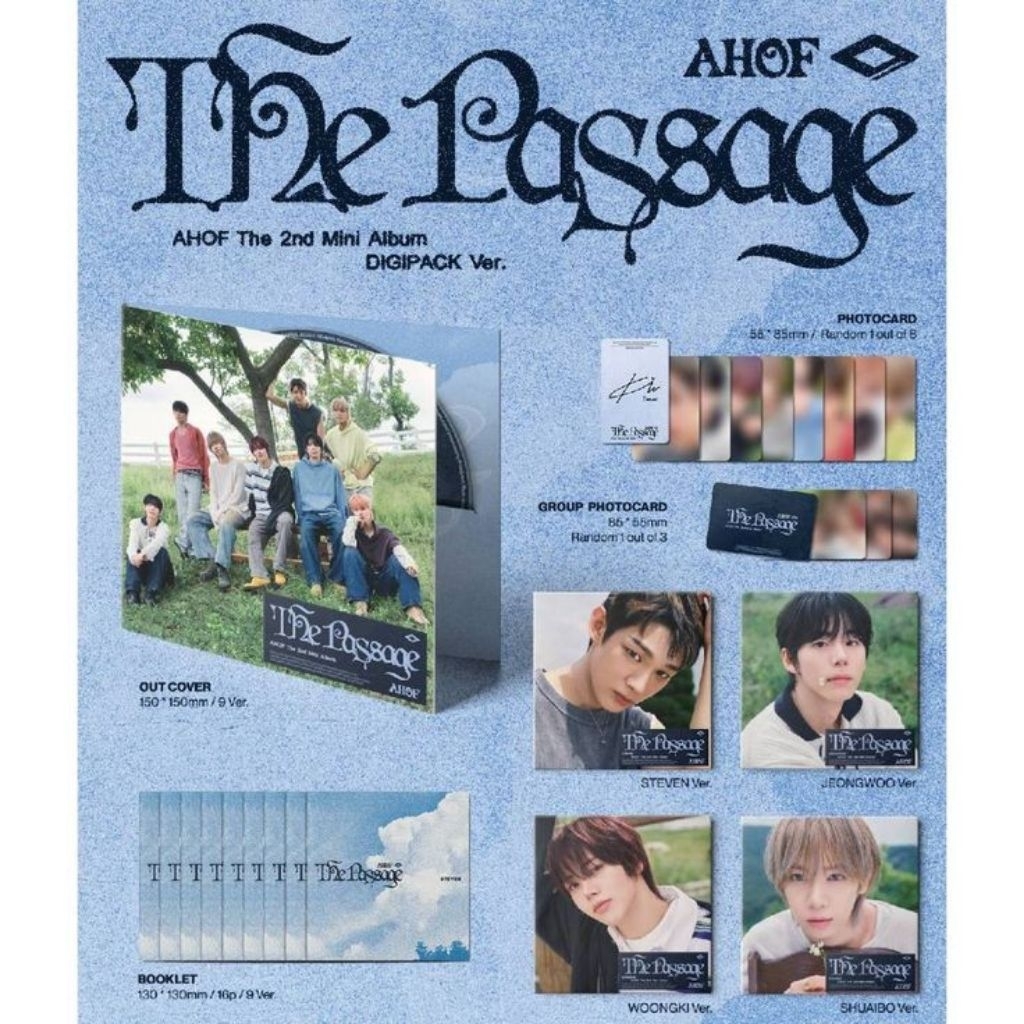 READY STOCK ALBUM DIGIPACK AHOF THE PASSAGE